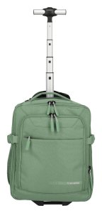 Travelite Kick Off Trolley Backpack Sage Green