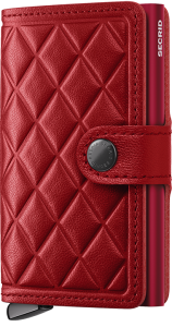 Secrid Miniwallet Premium Emboss Diamond Red