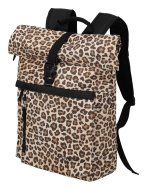 Travelite Basics Rollup Backpack Leopard