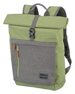 Travelite Basics Roll-up Backpack Green/Grey
