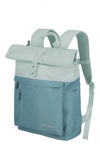 Travelite Basics Rollup Backpack Ice Blue