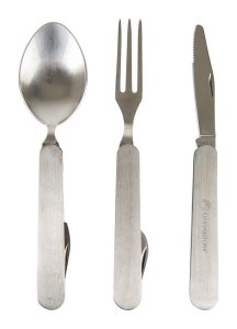 Lifeventure Knife Fork Spoon Set Folding