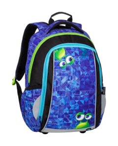 školní batoh Bagmaster Mark 20 B Blue/green/black