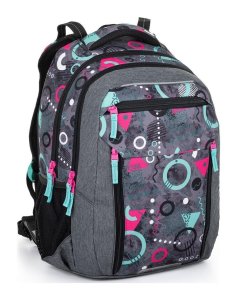 Bagmaster Porto 22 A Gray/Pink/Turquise