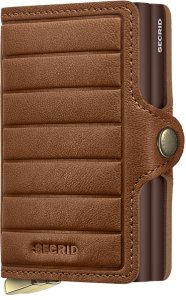 Secrid Twinwallet Premium Emboss Lines Cognac